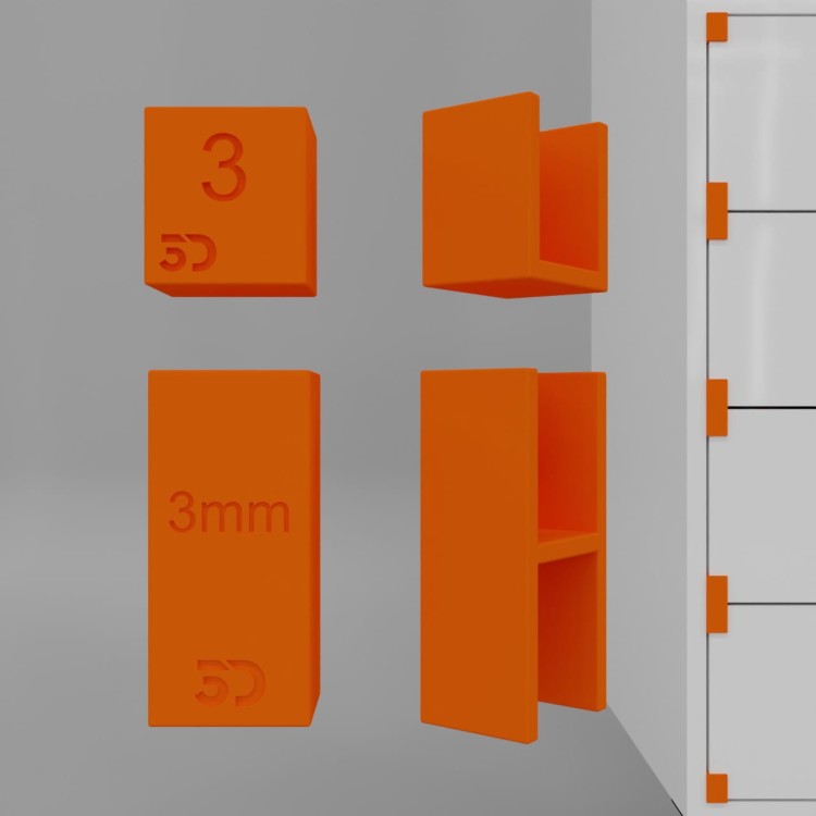 uchwyt szablon do montażu frontów w szufladach skrzyniowych prowadnice szuflad kulkowe i dolnego montażu szczelina 3mm.jpg