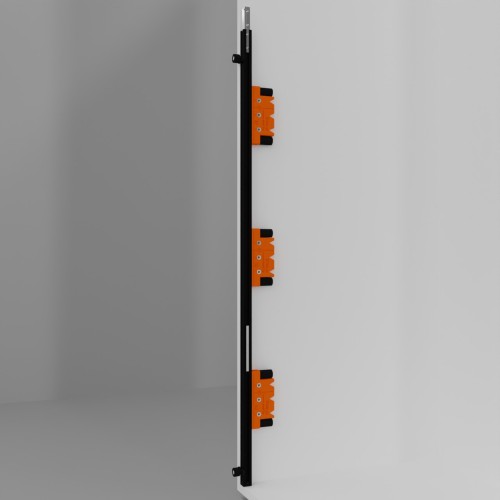 Zestaw szablonu wiertarskiego V-Core z profilami 30cm i 65cm do podpórek półek