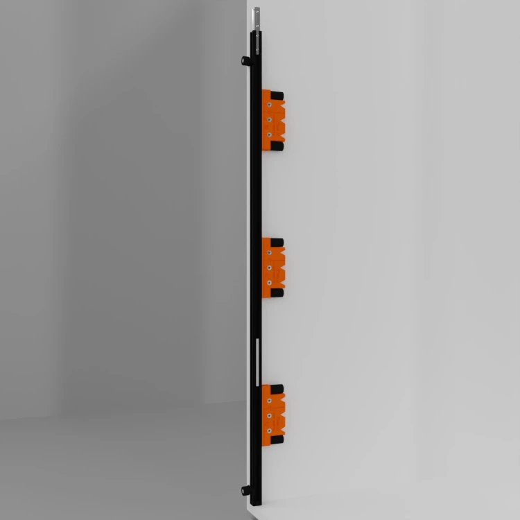 Zestaw szablonu wiertarskiego V-Core z profilami 30cm i 65cm do podpórek półek