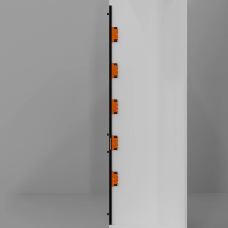 Modułowy szablon stolarski V-Core Shelf Jig do otworów pod podpórki meblowe system 32